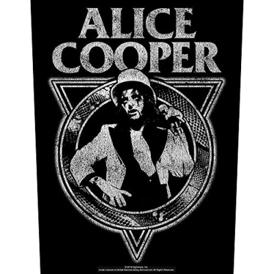 Image of Razamataz Alice Cooper Back Patch #3 Welcome 2 My Nightmare 36 x 29 cm