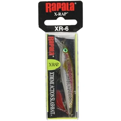 Image of Rapala CountDown Lure with Two No. 10 Hooks, 0.9 1.8 m Swimming Depth, 5 cm Size, Live Rainbow Trout
