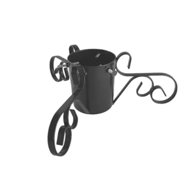 Image of Sussex Christmas Tree Stand, Heavy Duty Steel, Plastic Coated, Rust Resistant, 4.5&quot; or 5.5&quot; Tube, Green Black (Black, 5.5 tube for trees up to 8ft)