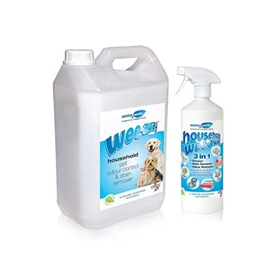 Image of Enviro Works Wee Away Household Stain and Odour Remover 5L + 1L Refill Bottle