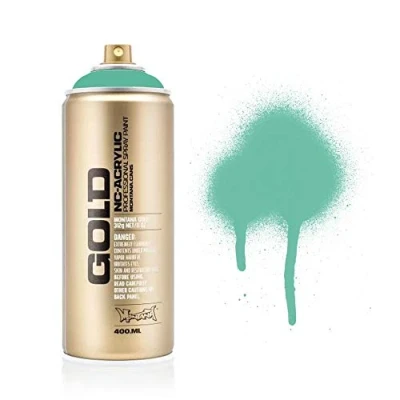 Image of Montana Cans 285141 Spray Can Gold 400 ml Gld400 6130 Malachite