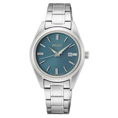 Image of SEIKO Women Analogue Quartz Watch with Stainless Steel Strap SUR531P1