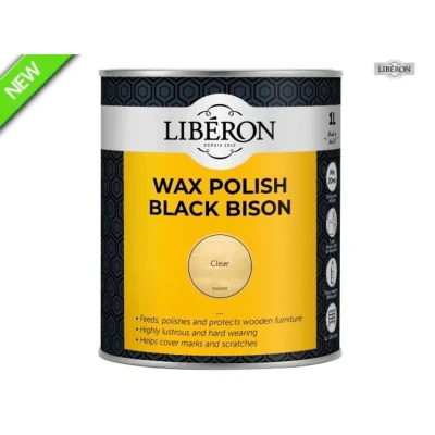 Image of Liberon Black Bison Wax Paste Antique Pine 1kg