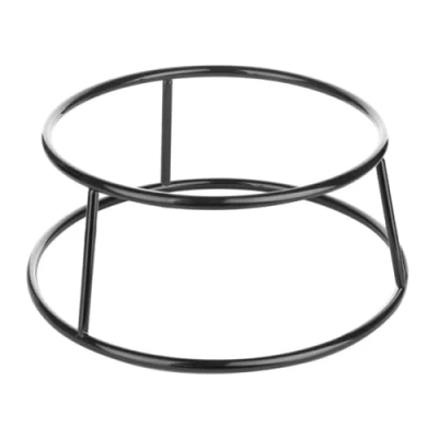 Image of Olympia Non Slip Multi Round Riser Black Wire 230x260x100mm