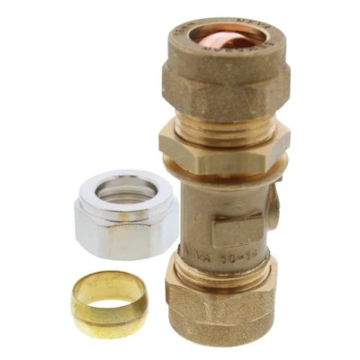 Image of Worcester Bosch Isolating Valve One C Nut 15mm 87161424180