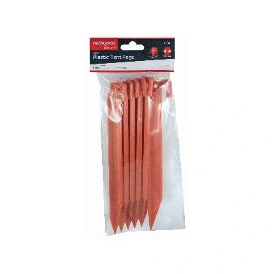 Image of 6x 22cm Plastic Tent Pegs By Redwood