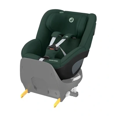 Image of Maxi Cosi Pearl 360 i Size, Baby Car Seat, 3 Months 4 Years (61 105 cm), Seat Swivel, One Hand Rotation, ClimaFlow, Easy in Harness, G Cell Side Impact Protection, Authentic Green