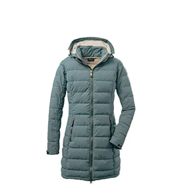 Image of Killtec Women&#039;s Gw 13 Wmn Qltd Prk Functional Parka/Quilted Parka with Removable Hood