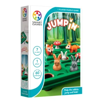 Image of Smart Games Jump In&#039;, Puzzle Game with 60 Challenges, 7+ Years