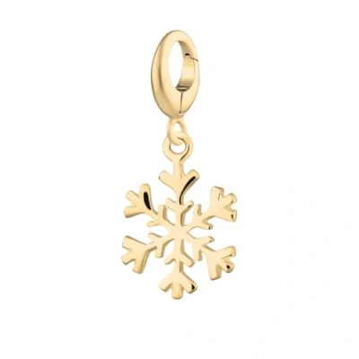 Image of Lily Charmed 18ct Gold Plated Snowflake Charm