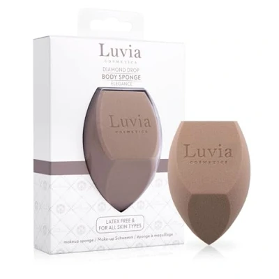 Image of Luvia Beauty Blender Sponge Large Make Up Egg XXL, Prime Vegan Body Cosmetics for and Face, Ideal Foundation, Concealer, Highlighter Techniques Powder