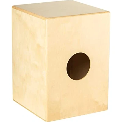 Image of Meinl Percussion Jam Cajon Instrument Small Drum Box for Children and Adults up to 1.50 m Playing Surface Baltic Birch (JC50B)