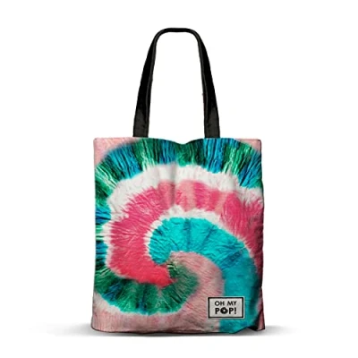 Image of Oh My Pop! Voyage FAN Shopping Bag, Black
