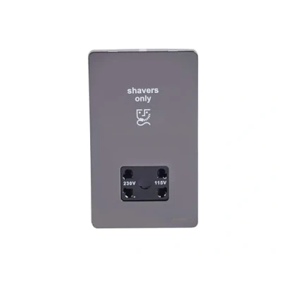 Image of Schneider Electric Ultimate screwless flat plate (USFP) Removable front for ease and efficient decorating Wiring Devices Black Nickel GU7490BBN