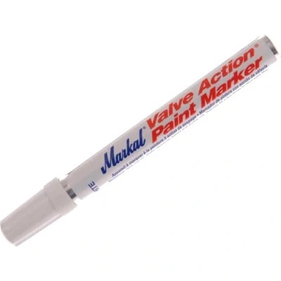 Image of Markal 96800c Valve Action Paint Marker White