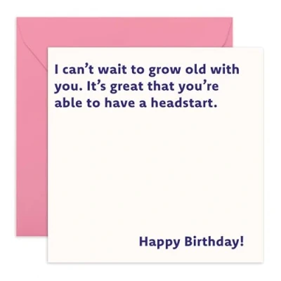 Image of Central 23 Husband Birthday Card From Wife Funny Cards For Men Women Boyfriend Gifts Him Partner Fiance Comes With Stickers