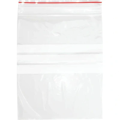Image of Avon 6&quot;X9&quot; Write on Grip Seal Bags, Pk 1000