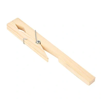 Image of Test Tube Tongs, 10pcs Wood Clamp Holder for Laboratory Equipment Testing Tool