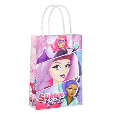 Image of HENBRANDT 12 x Super Girls Paper Party Bags