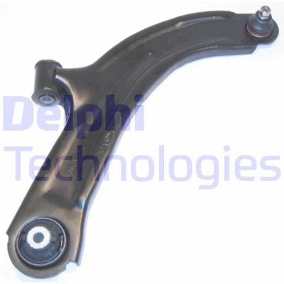 Image of 54500AX600, 54500AX60B, 54500BC41A, 54500BC42A Suspension Arm DELPHI TC1308 with ball joint Right, Lower Trailing Sheet Steel NISSAN: MICRA 3