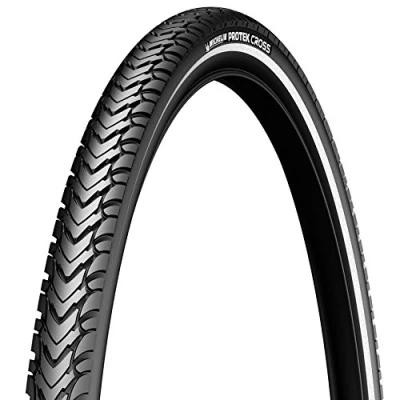 Image of MICHELIN Protek Cross Copertura per Bicicletta Unisex Adulto, Nero (Schwarz), 700 x 40 C (42 622)