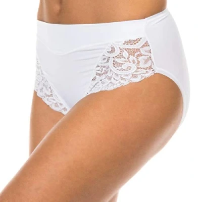 Image of Janira Womens MILANO NADIRA mid rise microfiber fabric briefs 1030260 woman White Size Medium