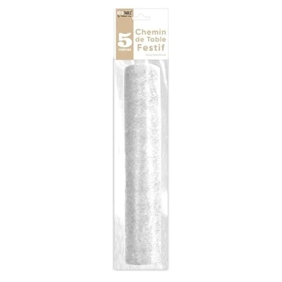 Image of Intissse Table Runner 5 m Plain White