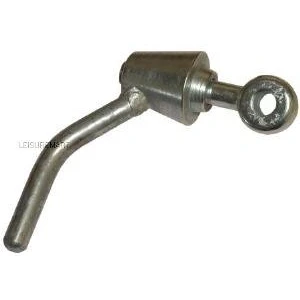 Image of leisure MART Ramp Fastener Lever Handle with Eyebolt Used on Ifor Williams Trailers Size M12 Pt no. LMX2096