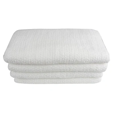 Image of Everplush Towel, Cotton Polyester Blend, White, (Pack of 2) Bath Sheet (35 x 66 in)