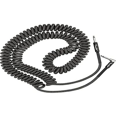 Image of Fender&quot;Professional Series&quot; Coil Cable 30FT (9m) Gray Tweed