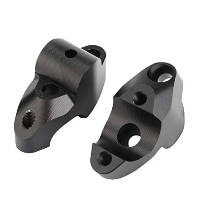 Image of KSTE CNC Aluminum Handlebar Accessory, Adjustable Riser Lifting Clamp for KTM 1050 1090 1190 Adventure 1290 Super
