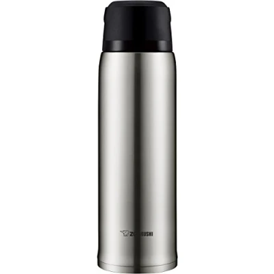 Image of Zojirushi SJ JS10XA Stainless Steel Bottle Mug, 18 8 Steel, Silver