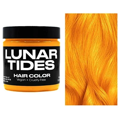 Image of Fire Opal, semi permanent hair dye orange 118 ml Lunar Tides
