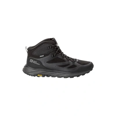Image of Jack Wolfskin Men&#039;s Terraventure Texapore Mid M Walking Shoe, Black, 8.5 UK