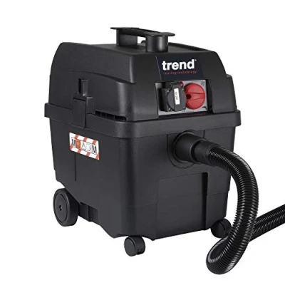 Image of Trend T35 M Class Wet &amp; Dry Dust Extractor, Auto Start Vacuum Extractor With Power Take Off, 1400W, 240V, T35A