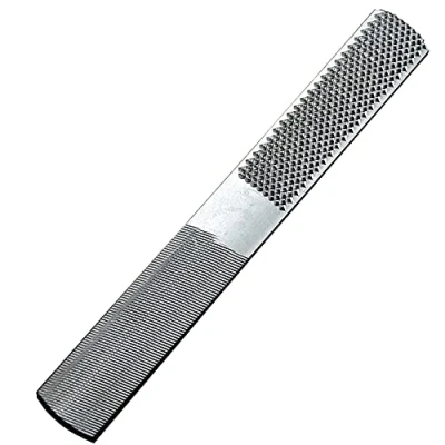 Image of Flat Steel Rasp Wood Rasp, 4 in 1 Half Shaft, Used for Woodworking and Metal