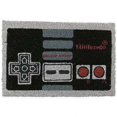 Image of Nintendo Classic NES Controller Outdoor Doormat Door Mat Multi Colour