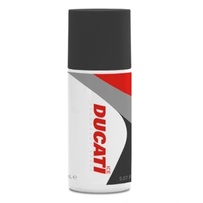 Image of Ducati ICE Deo Spray Intense &amp; Refreshing Aromatic Woody Scent Lemon Eucalyptus Notes Long Lasting Protection Italian High End Deodorant for Men 150ml