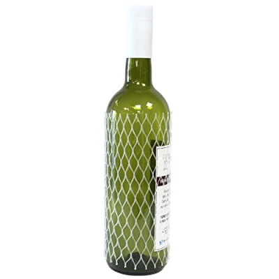 Image of Wine &amp; Champagne Bottle Protector Sleeves Mesh Net Polyethylene Set of 100