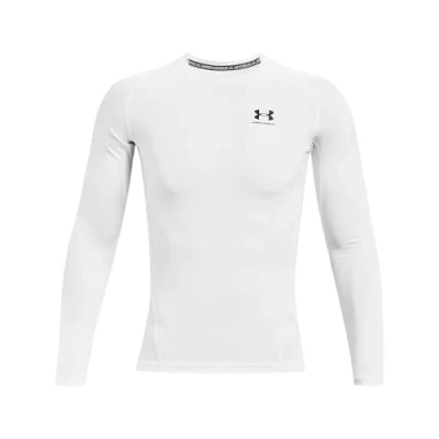 Image of Under Armour Men UA HG Comp LS, Long Sleeve Sports Top, Breathable Sleeved Top for