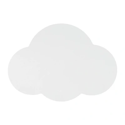 Image of TK Lighting Cloud wall lamp, white, steel, indirect light, 38 x 27 cm