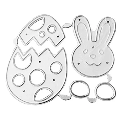 Image of MOONDAME Easter Metal Cutting Dies Stencil Scrapbooking Album Stamp Paper Card Embossing Decoration Craft Die Cuts For Making On Clearance Cash To Hold The Cut In