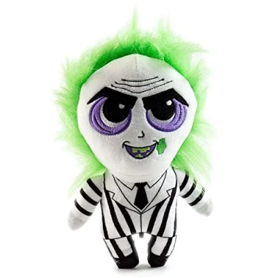 Image of Kidrobot KR15524 Beetlejuice Plush Phunny, Black