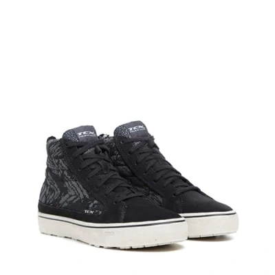 Image of TCX Street 3 Lady Tex Waterproof, Women&#039;s Motorcycle Shoes, T DRY Membrane Shoe, Suede Leather Upper, Laces Closure, Black