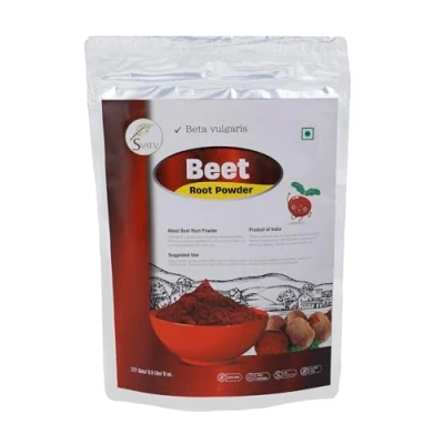 Image of SVATV Natural Beet Root Powder, Nitric Oxide Booster, Powdered Superfood for Energy 227g, 8oz, Half Pound