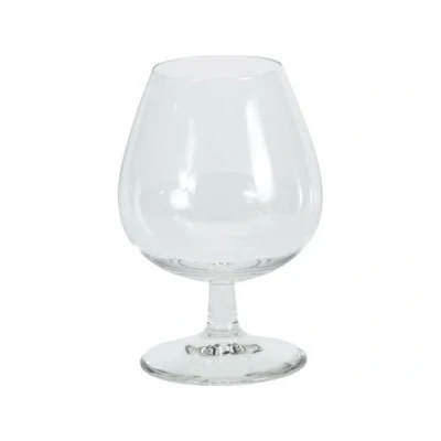 Image of SELF IMPORT AGENCIES Cognac Glass 350ml Set of 4 Elegant Clear Glasses for Optimal Aroma and Flavor