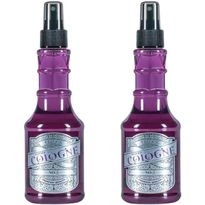 Image of Totex Barber Aftershave Men Spray Cologne Fragrance Professional Barbers Hairdressers and Traditional 250ml (Purple)