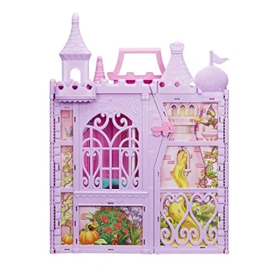 Image of Disney E1745EU4 Princess Pop up Palace, Multi Colour