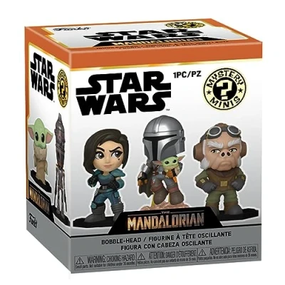 Image of Funko Mystery Mini Star Wars: the Mandalorian 1 Of 12 to Collect Styles Vary Collectable Vinyl Figure Gift Idea Official Merchandise Toys for Kids &amp; Adults TV Fans and Display