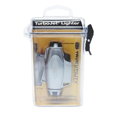 Image of True Utility FireWire Classic Lighter, Windproof Turbojet, Refillable, Adjustable Flame